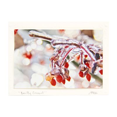 Beauty Encased, photo card SHAM039