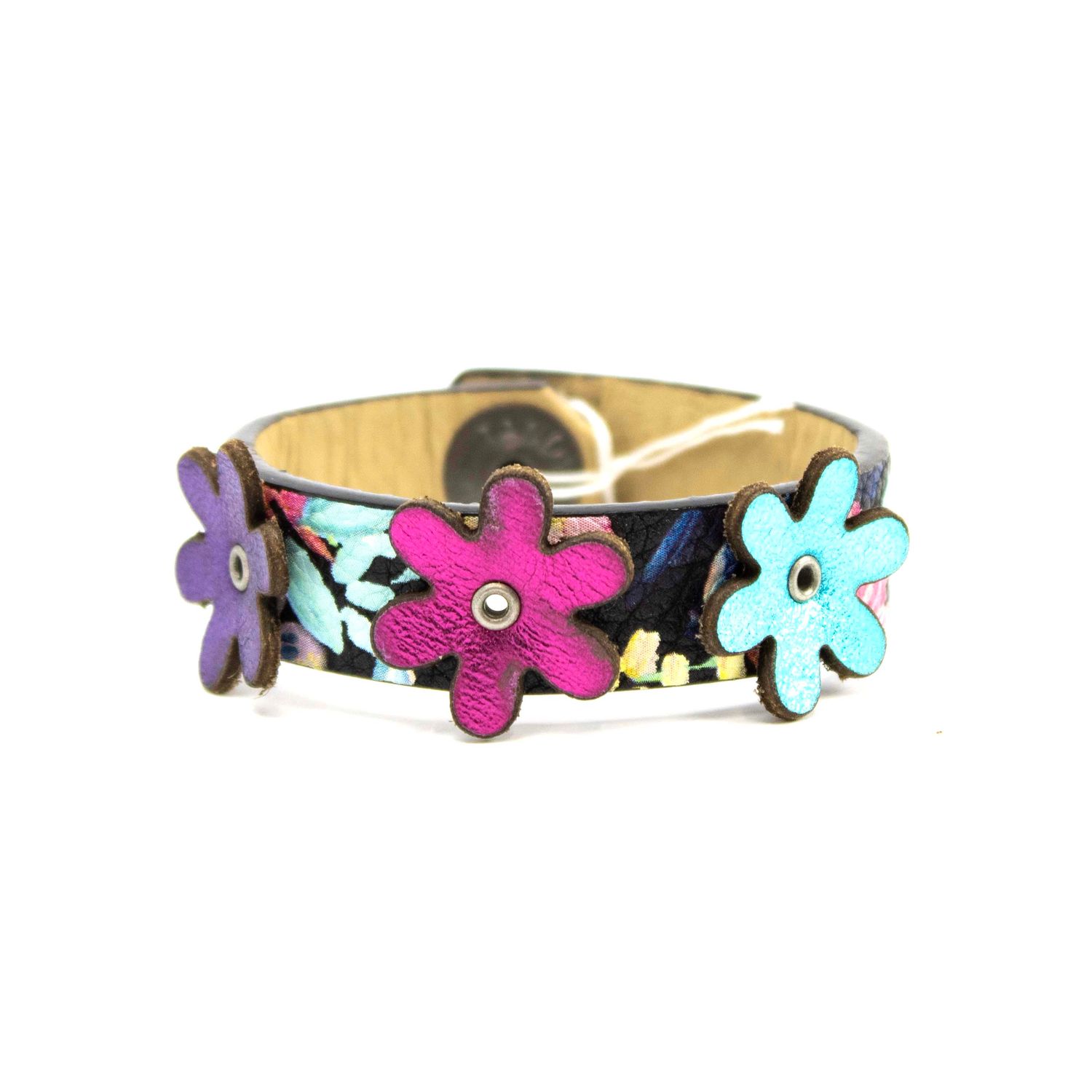 Flowers, narrow bracelet CASK269