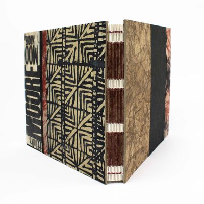 Moore Sketchbook with Tan Batik, sketchbook COLD890
