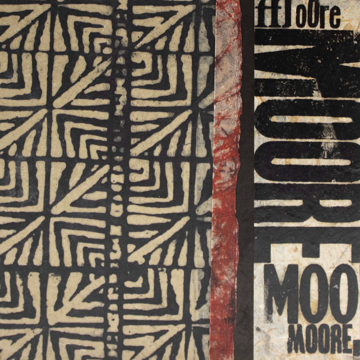 Moore Sketchbook with Tan Batik, sketchbook COLD890