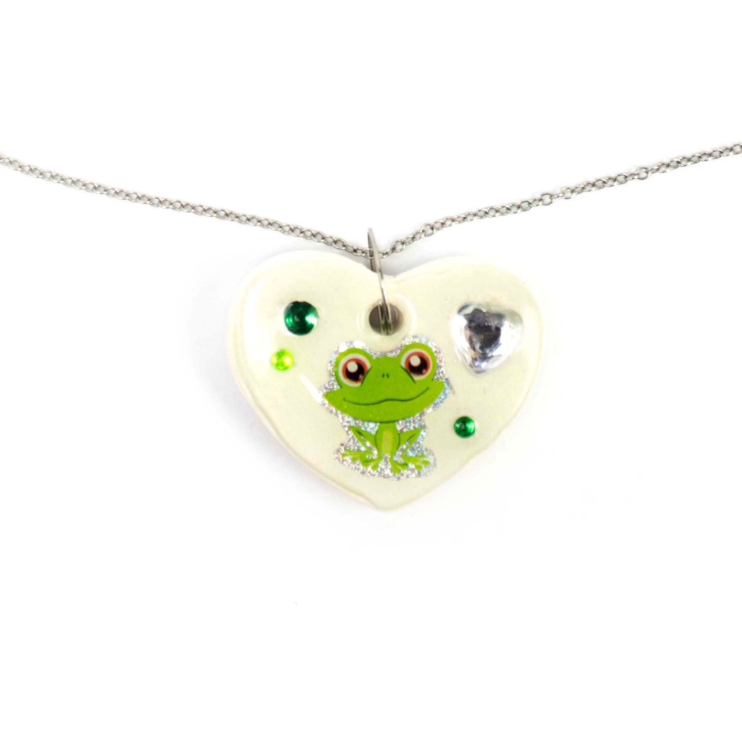 Frog Heart, necklace LAPR713