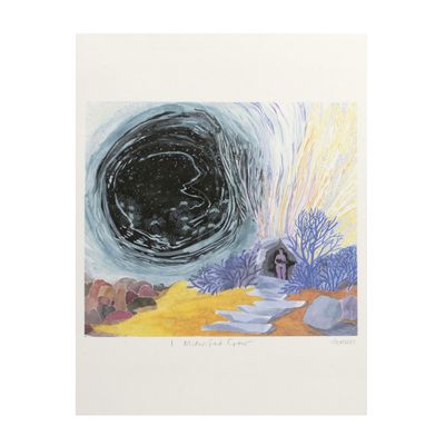 I Midwifed Crow (9x12), print MALK281