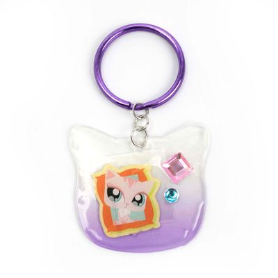 Pink Cat, keychain LAPR712