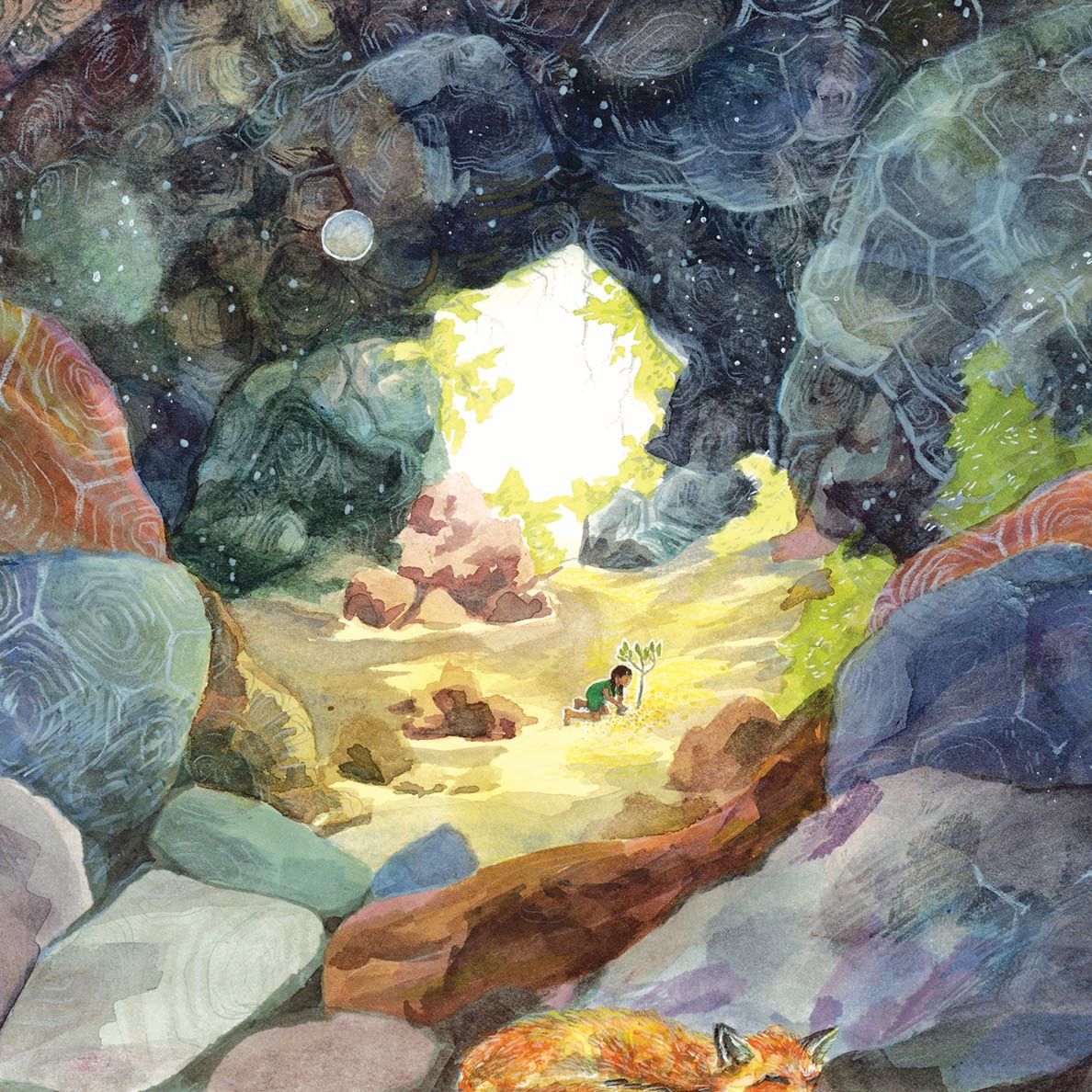 How to Hold the Wand (9x12), print MALK282