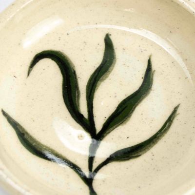 Leaves, ceramic dish WOOD45