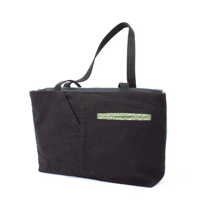 Summertime, large zip tote KOPS541