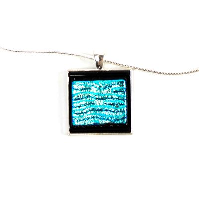 Waves Square Pendant, necklace VINK987