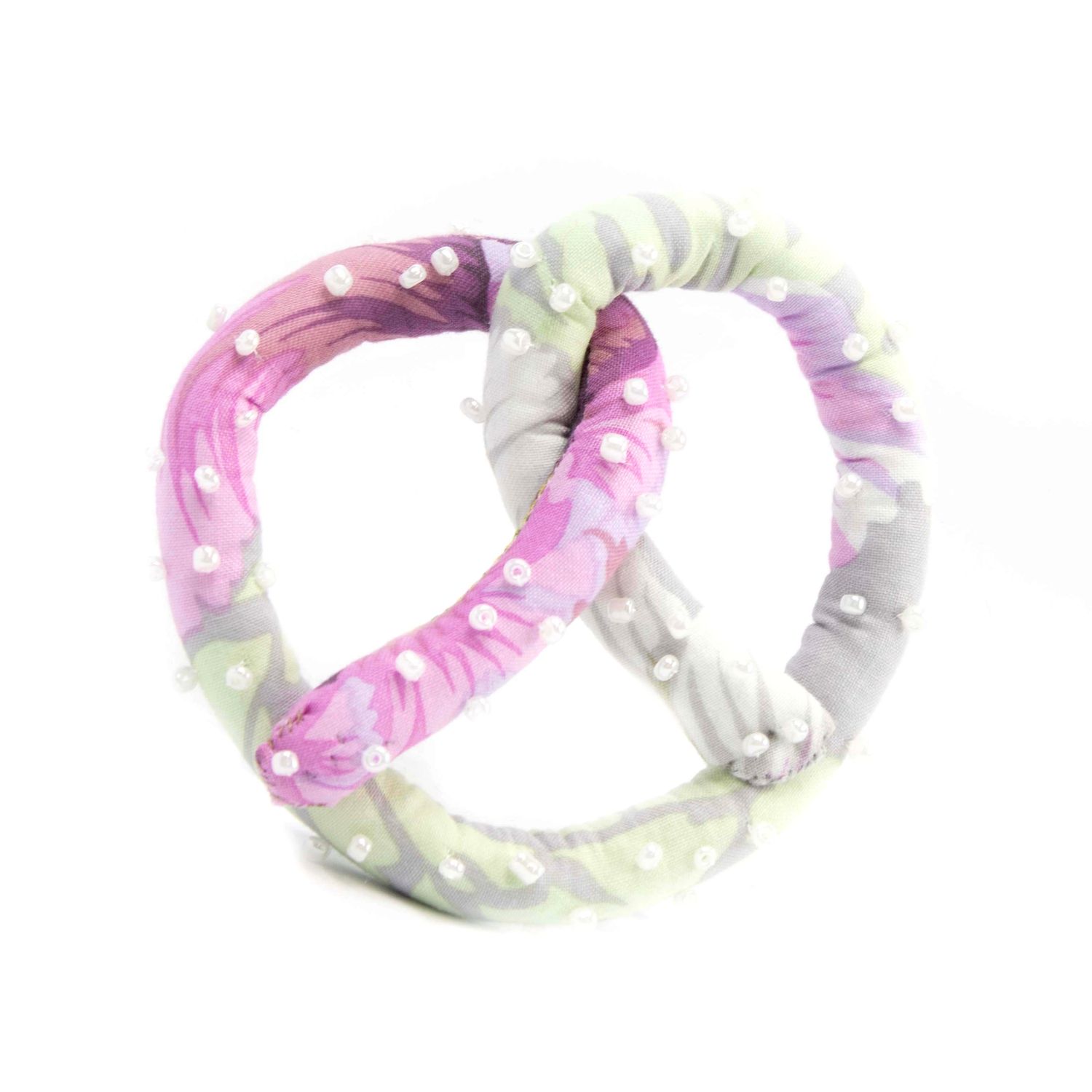 Rose and Celery, soft sculpture pretzel HIRC373