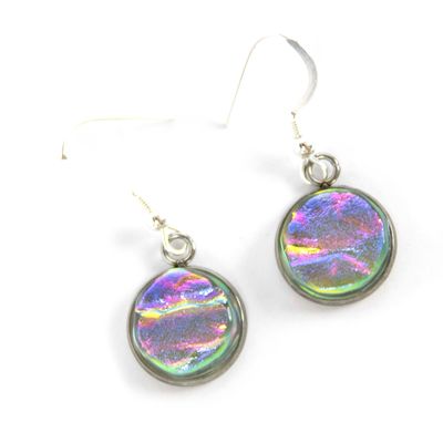 Pearl Pink Circles, earrings VINK964