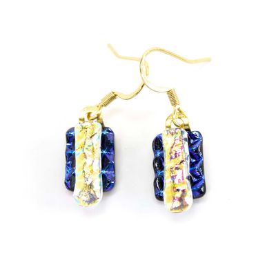 Golden White Rod, earrings VINK971