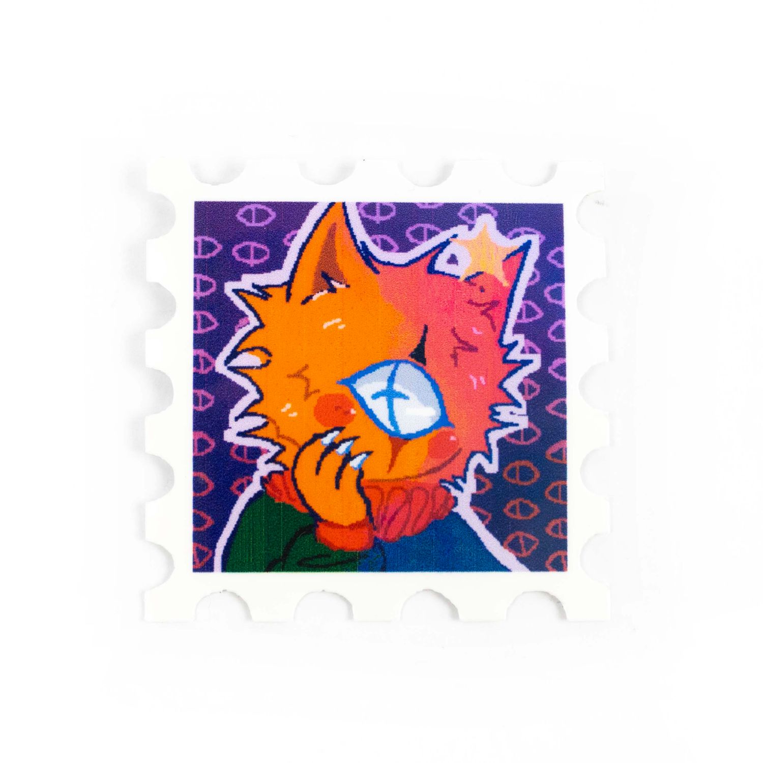 Feri Stamp, vinyl sticker JOHJ12