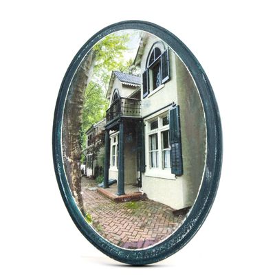 Gothic on Wood Street, mixed media painting SAND534