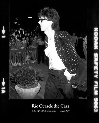 Ric Ocasek - The Cars, photo print  WUIL20