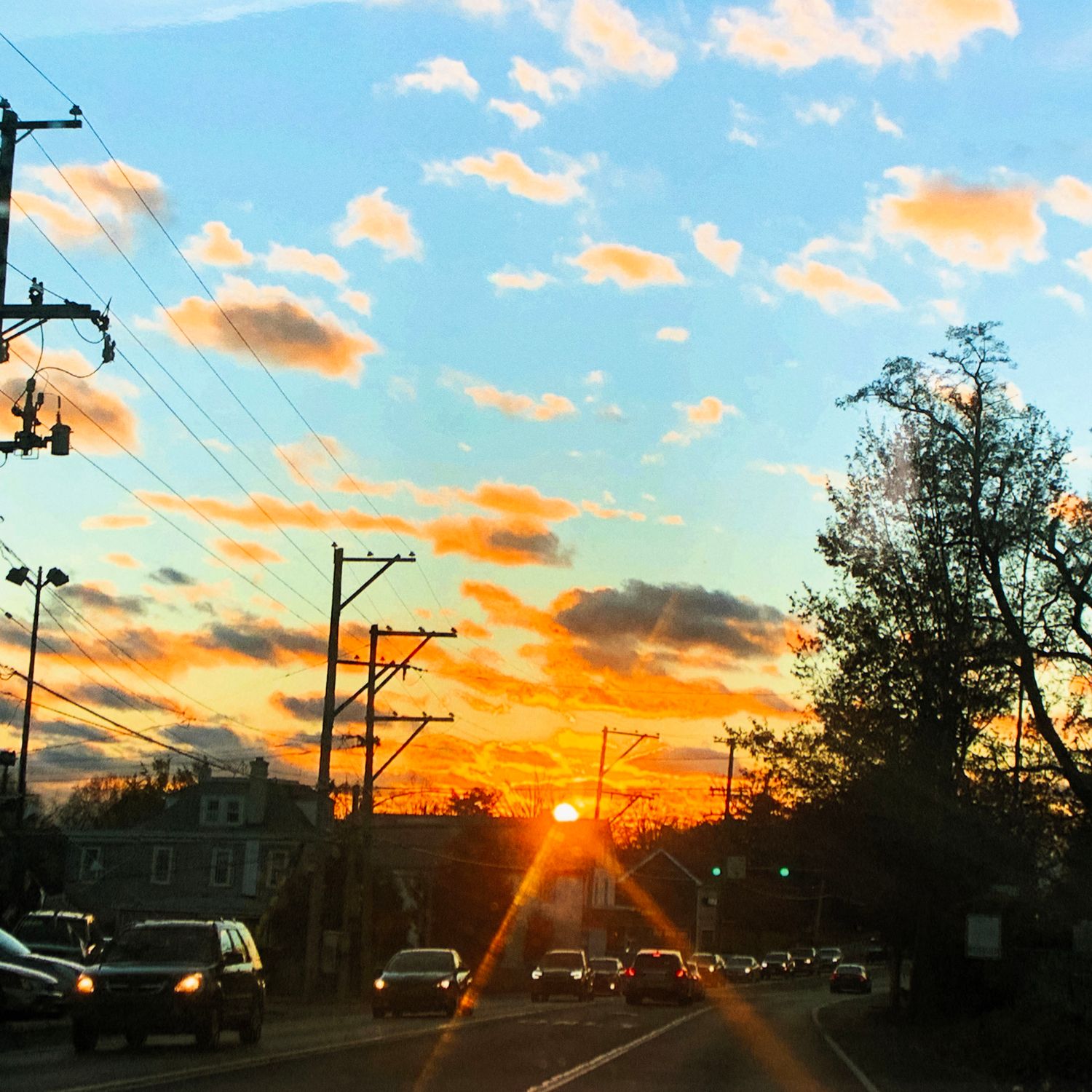 Driving into the Sunset, photograph KINR01