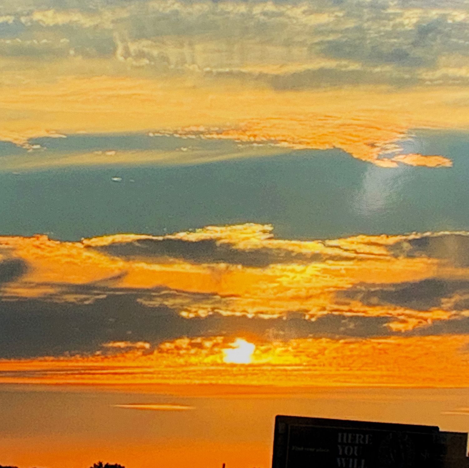 Here You Will Abstract Sunset, photograph KINR05