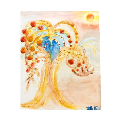Tree of Life, watercolor KINR10