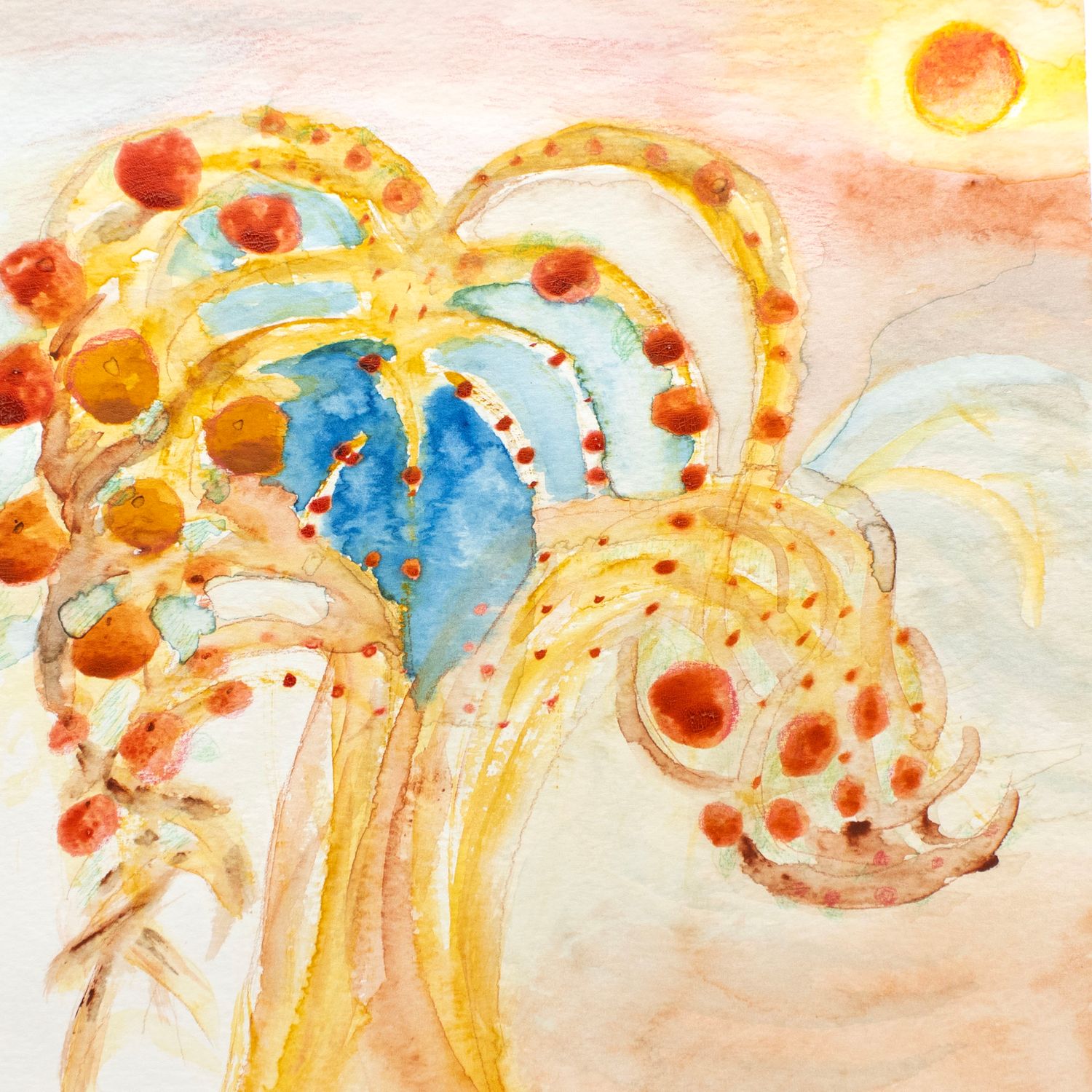 Tree of Life, watercolor KINR10