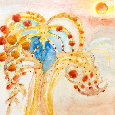 Tree of Life, watercolor KINR10