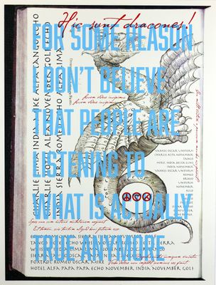 Diary of Madness, screenprint