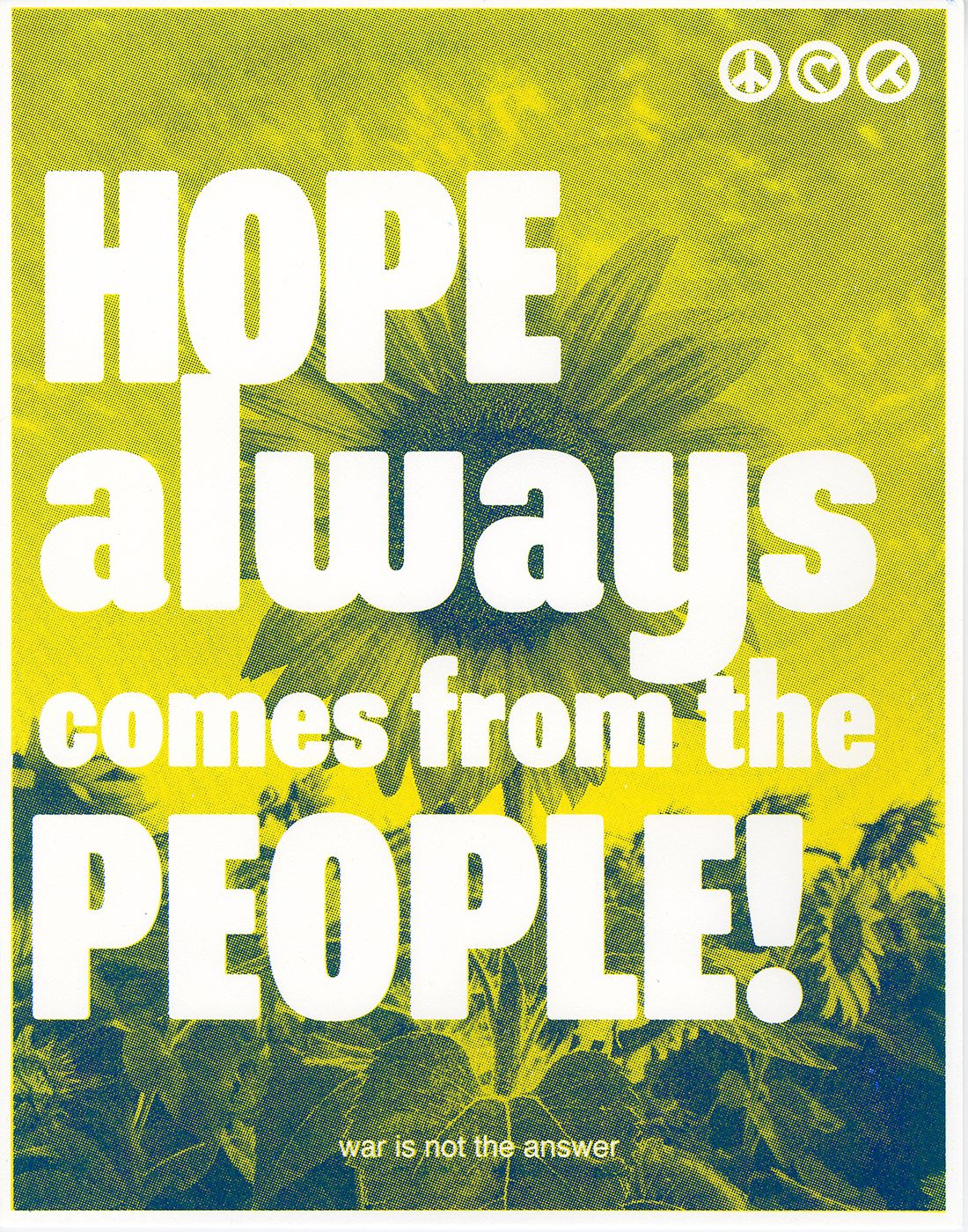 Hope for Ukraine No.2 - Original Edition 4/14, screen print BABR06