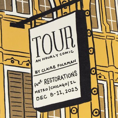 TOUR: an hourly comic, mini comic FOLC002