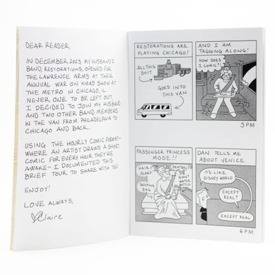 TOUR: an hourly comic, mini comic FOLC002