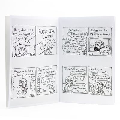 Duty, mini comic FOLC005