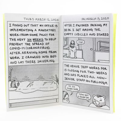 VIRUS: a Covid-19 Diary, Vol. 1, mini comic FOLC003