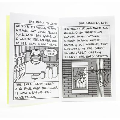 VIRUS: a Covid-19 Diary, Vol. 2, mini comic FOLC004