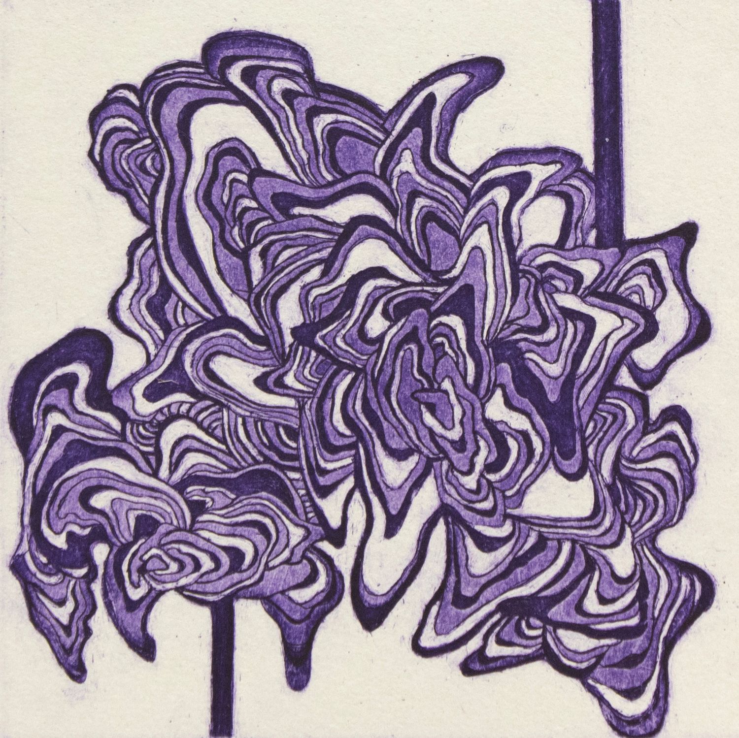 Imperial Ooze, copper etching KIMT01