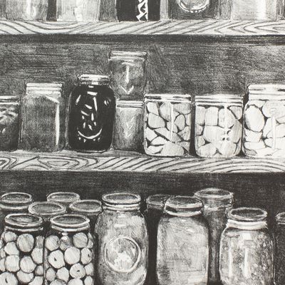 Leelee's Stairwell, lithograph ELLM01