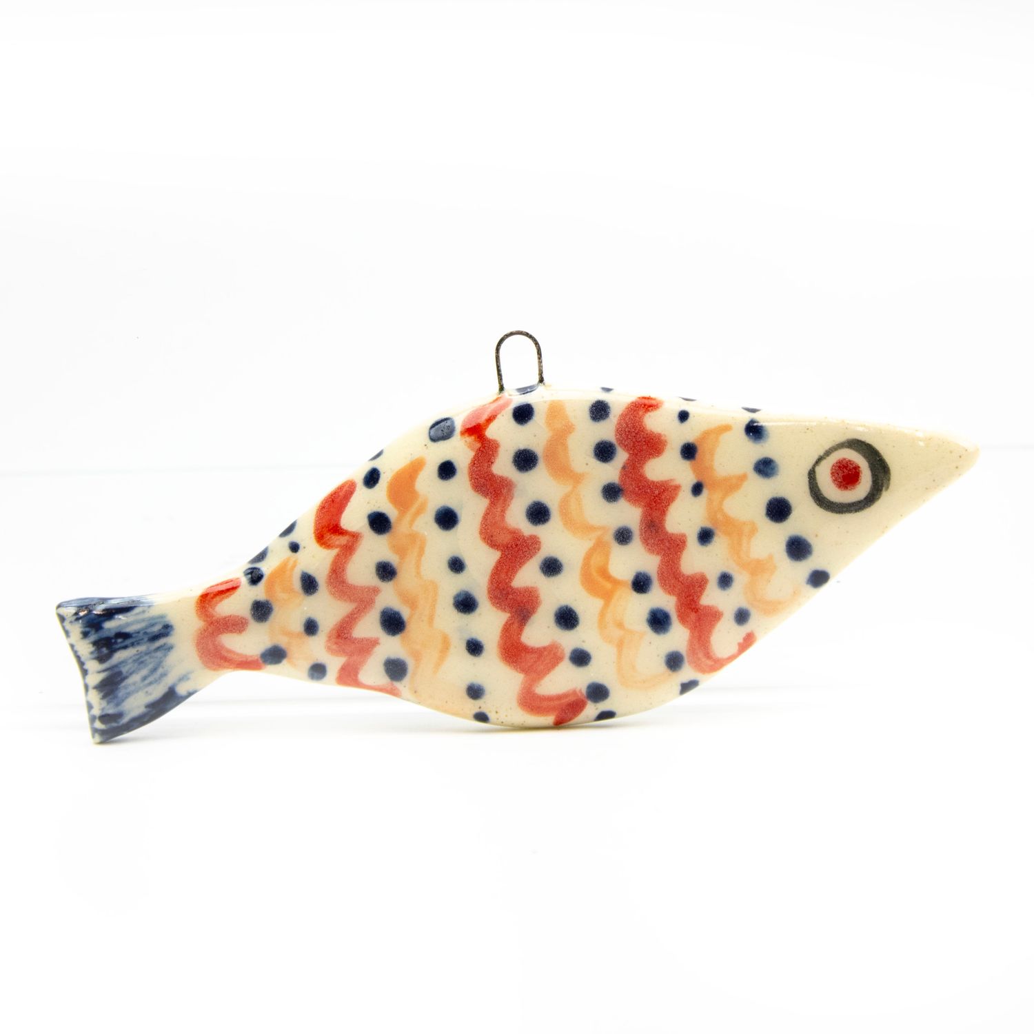 Fish ornament: Corals, ceramic ROHG048