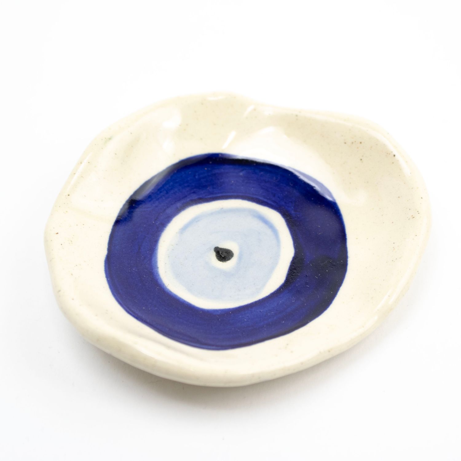 Evil Eye Small Plate, ceramic ROHG072