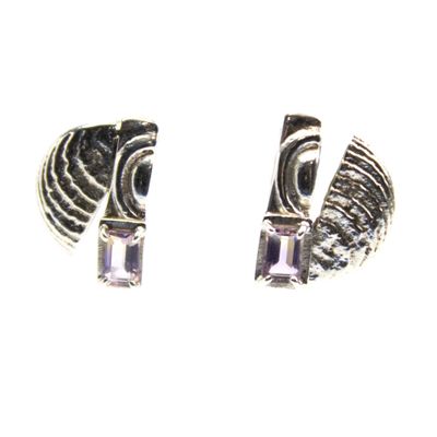 Split Rye Bolivian Ametrine, post earrings BRYH688
