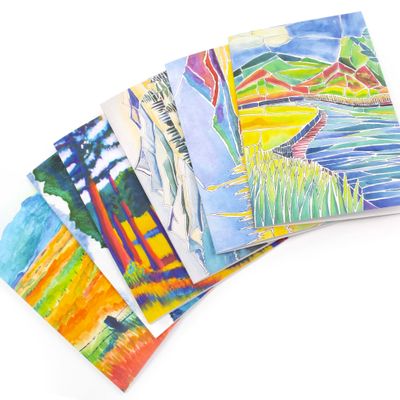 Landscapes, 6 cards BARC265