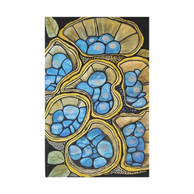 Robins Egg Lichen, card BARC259