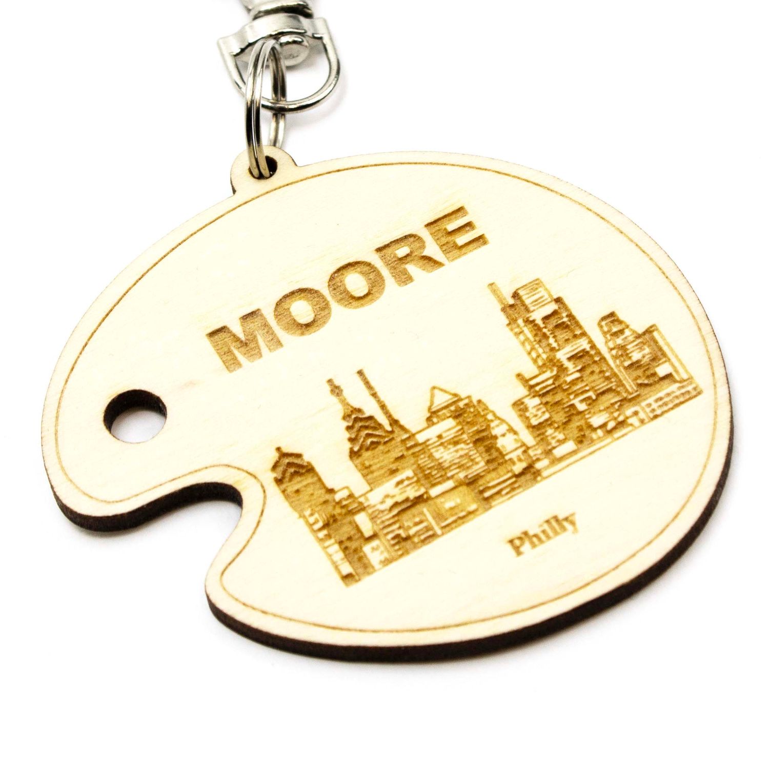 Moore Philly, keychain