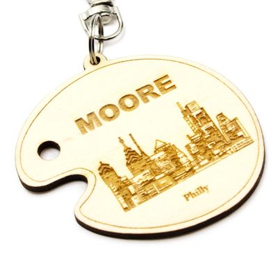 Moore Philly, keychain
