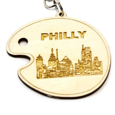 Philly Palette, keychain