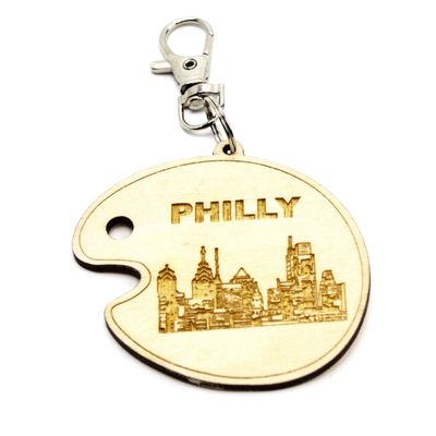 Philly Palette, keychain