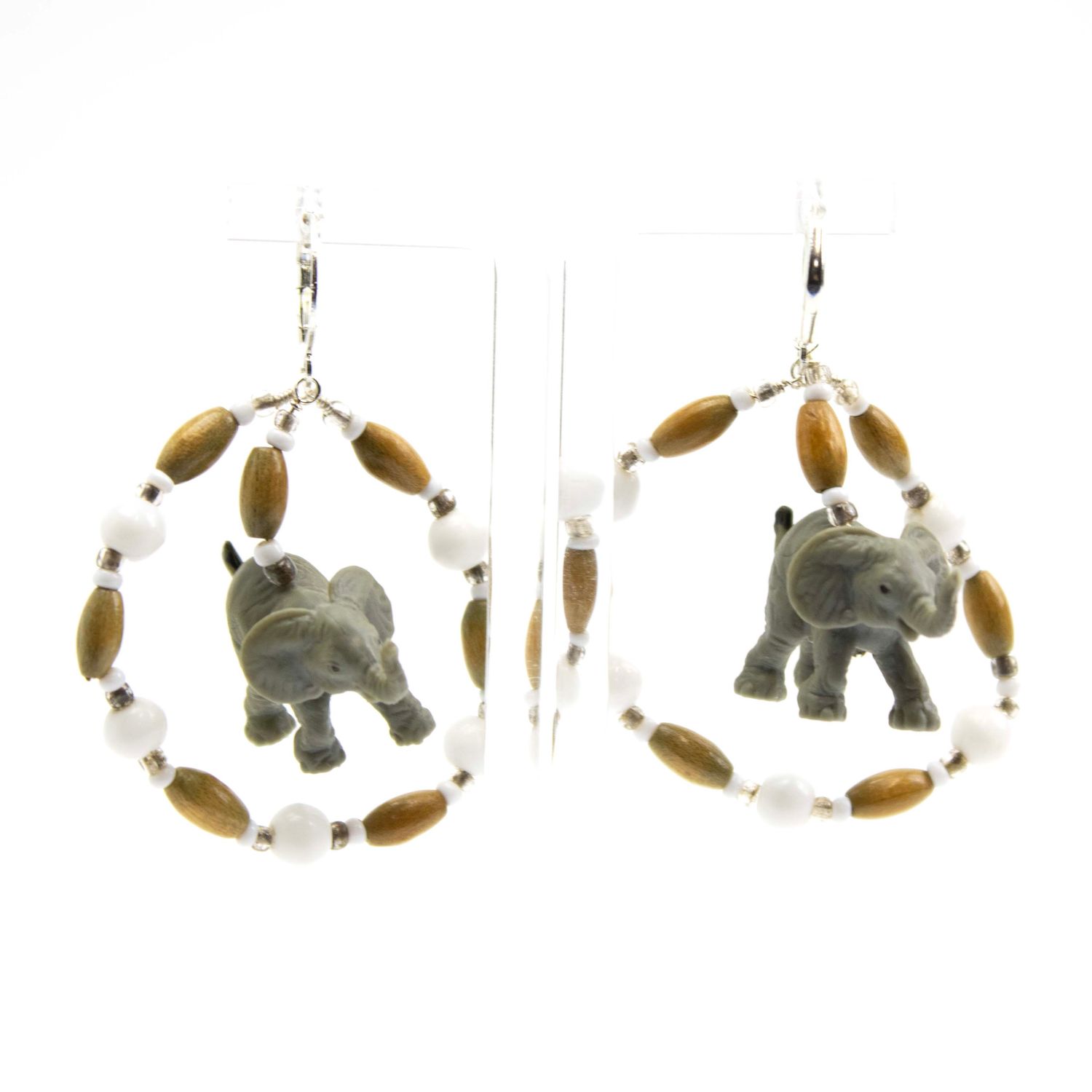 Elephant Safari, earrings KUDM256