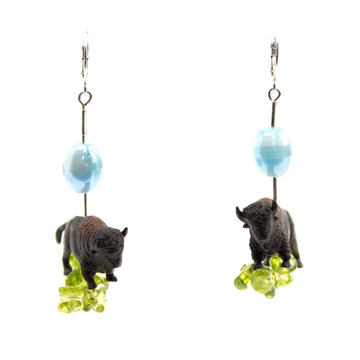 Where Buffalo Roam, earrings KUDM255