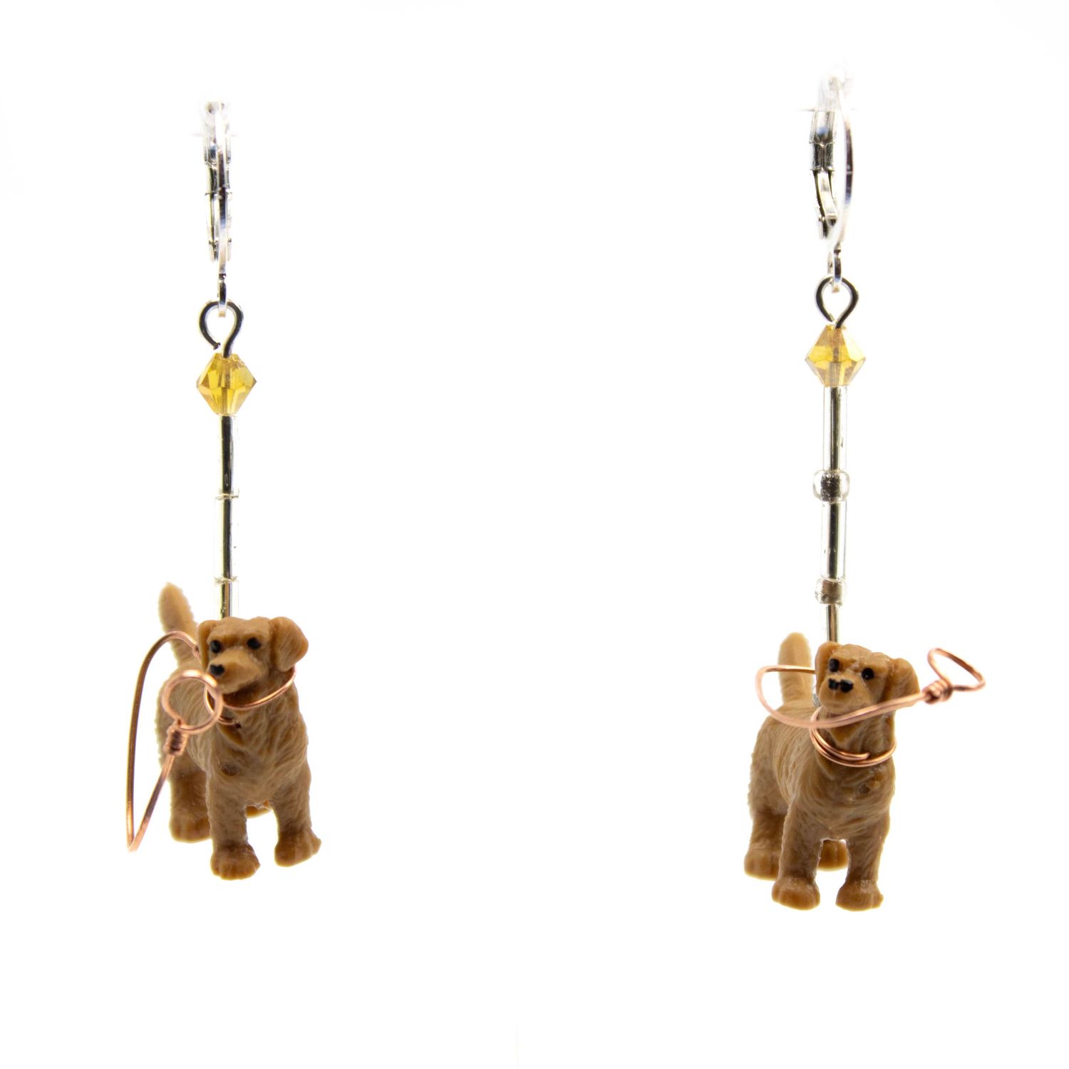 Take Me For a Walk, Please, earrings KUDM252