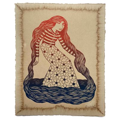 Body of Water, silkscreen KADM001