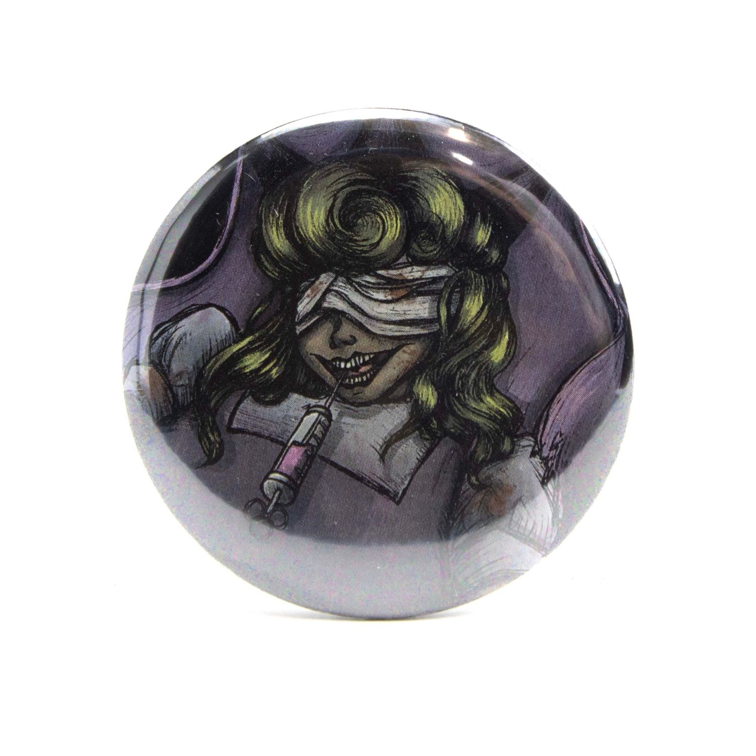 Forsaken Creations: Nurse Mia, button LARS01
