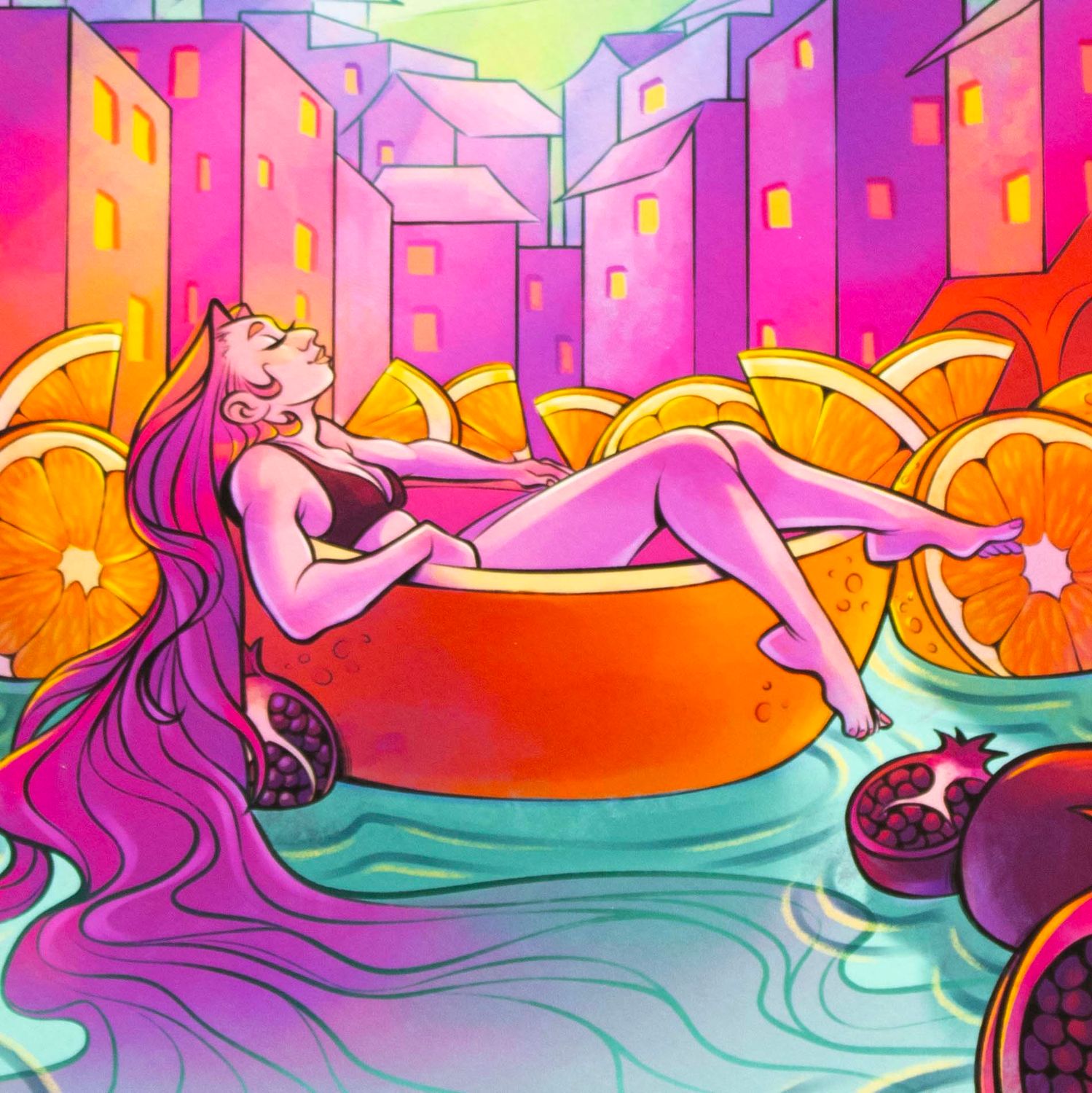 Citrus Dream, print RASK05