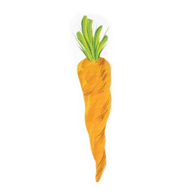 Canine Carrot: Carrot, sticker WILR10