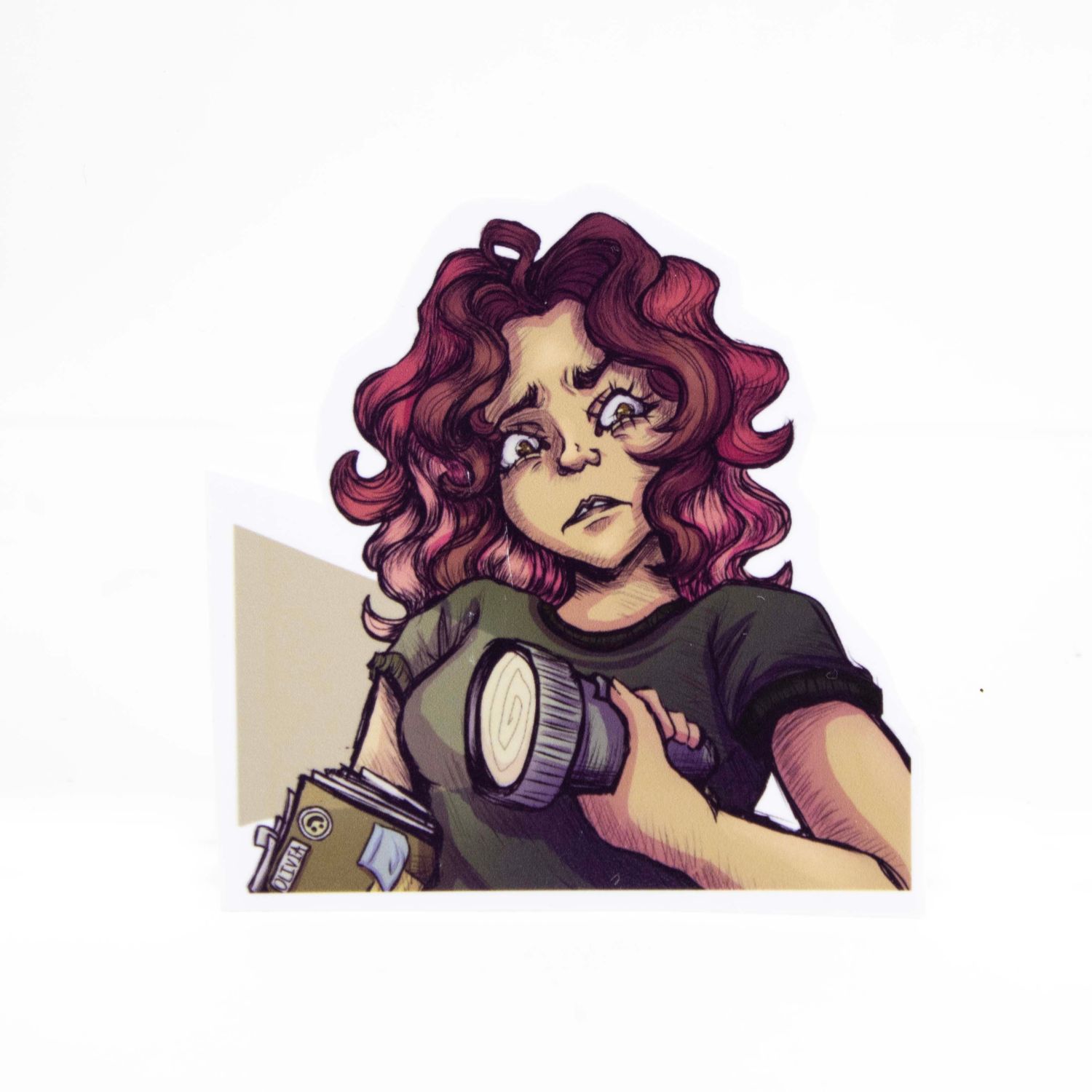 Forsaken Creations: Olivia Flashlight, sticker LARS02