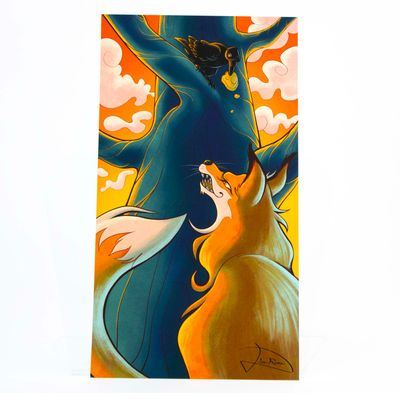 The Fox and the Crow, print RASK03