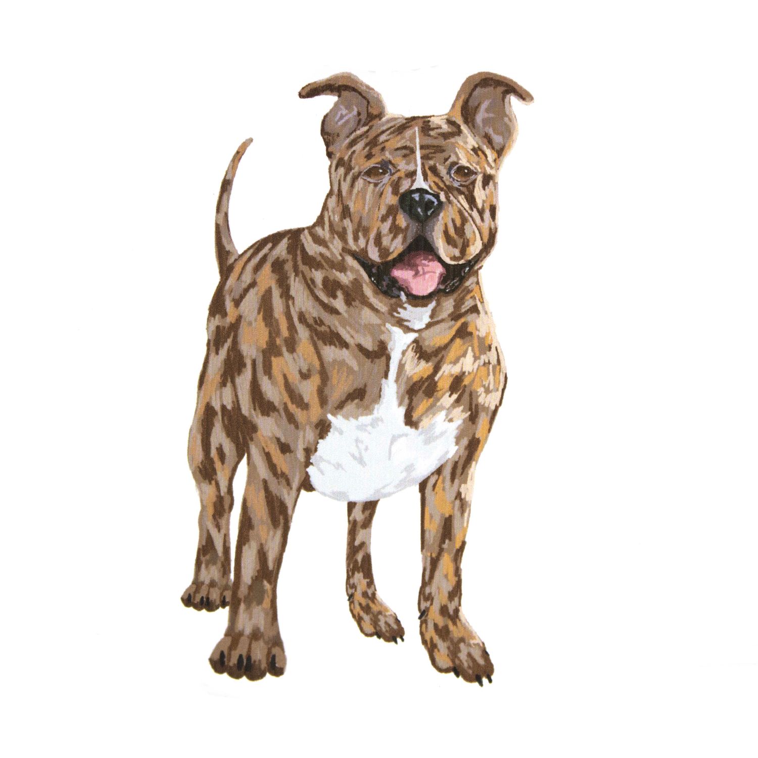 Zeus: Pitbull, sticker WILR03